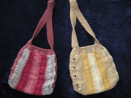 Hairpin Lace Bags