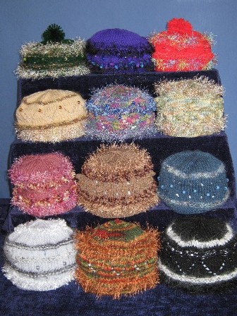 Beaded Fancy Hats